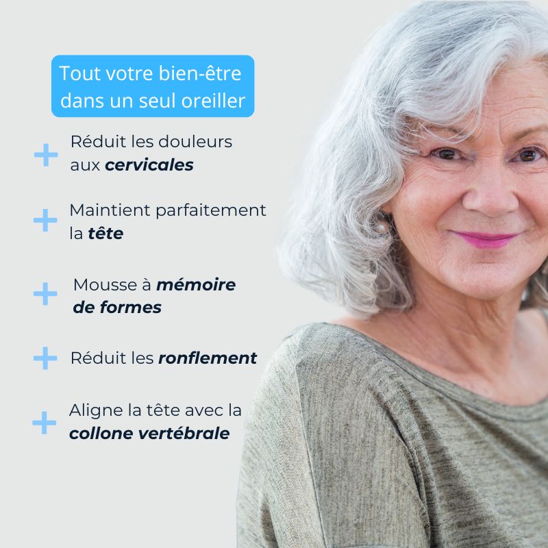 Oreiller cervical ferme Sommea-paris