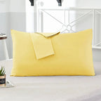 1 Pc Solid Color Peach Skin Pillowcase Plain Bedding Pillow Cover Minimalist Rectangular Sleep Cushion Case for Bedroom Hotel Sommea-paris
