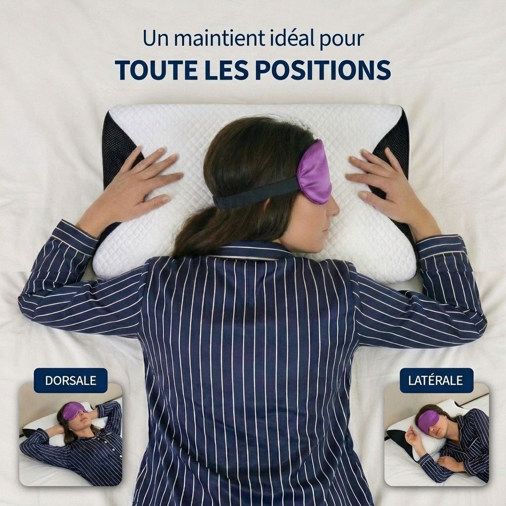 Oreiller ergonomique Sommea-paris
